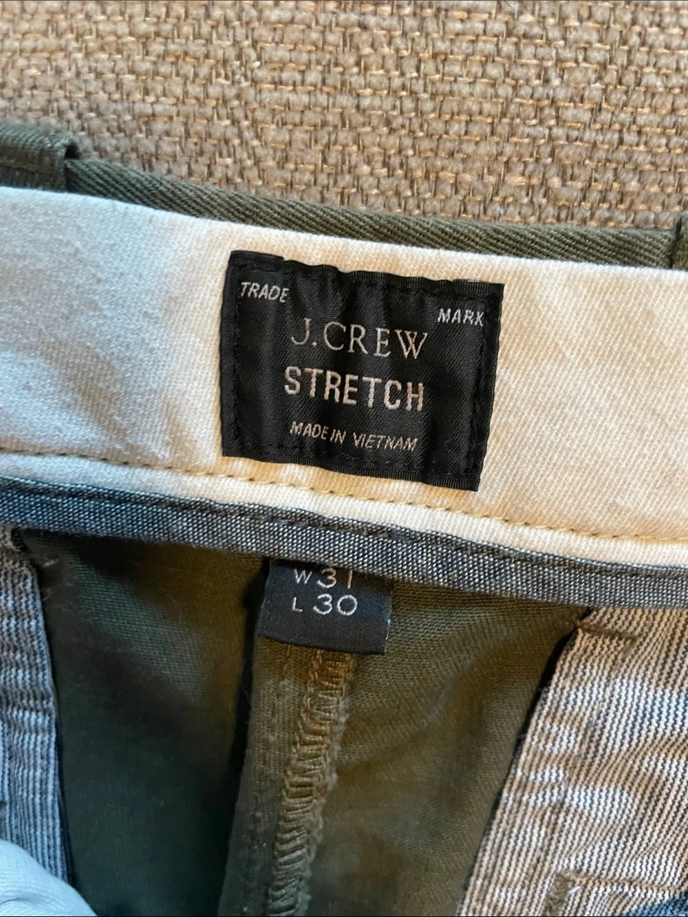 J. Crew olive versatile